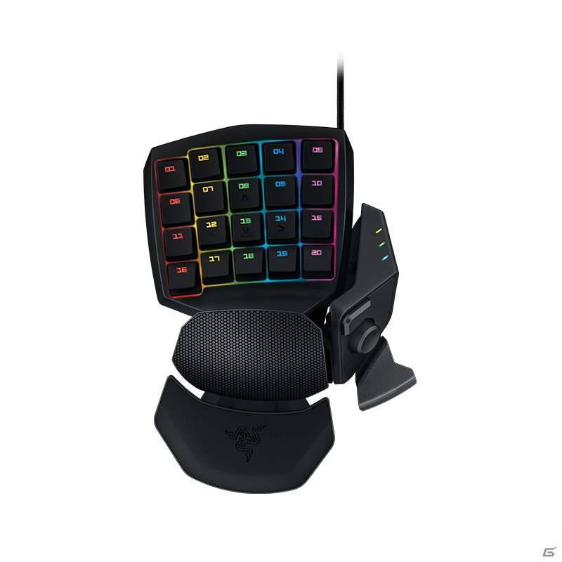ゲーミング用左手キーパッド「Razer Orbweaver Chroma」が11月27日に発売―8方向サムパッド＆20個のメカニカルキーの画像1
