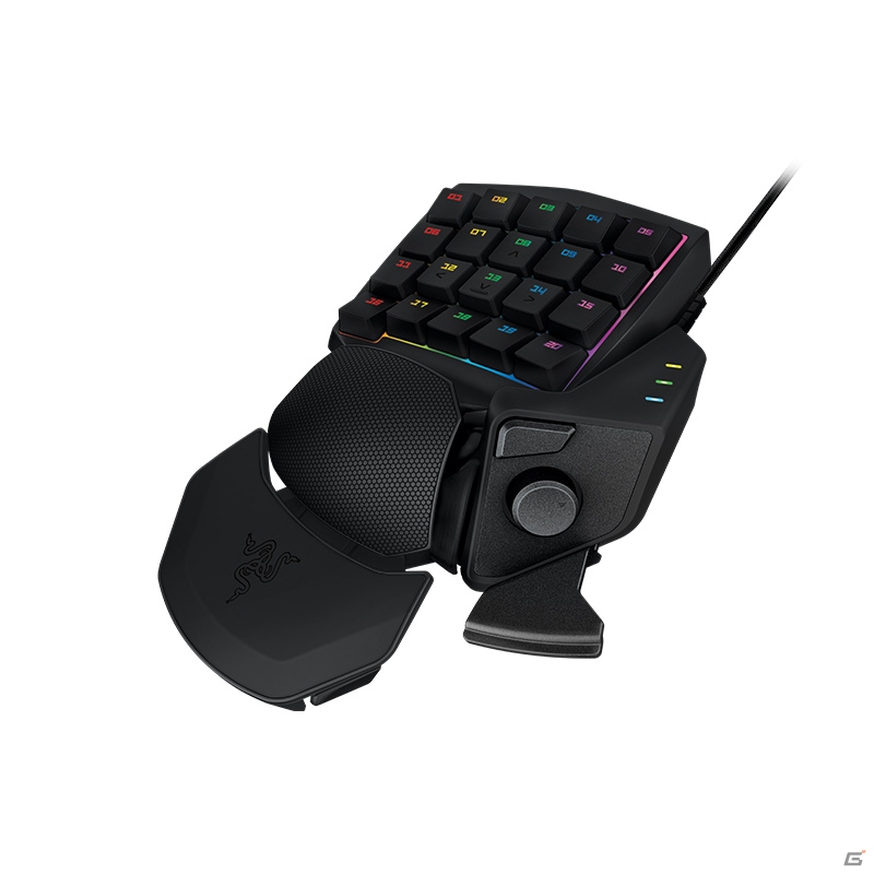 ゲーミング用左手キーパッド「Razer Orbweaver Chroma」が11月27日に発売―8方向サムパッド＆20個のメカニカルキーの画像2