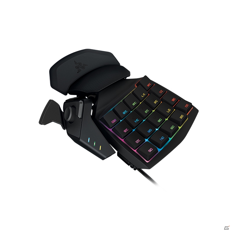 ゲーミング用左手キーパッド「Razer Orbweaver Chroma」が11月27日に発売―8方向サムパッド＆20個のメカニカルキーの画像3