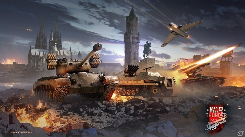 PS4/PC「War Thunder」1.53アップデート“Firestorm”が実施―グラフィック機能の向上や新たなロケットランチャーシステムの導入もの画像1