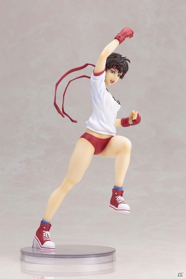 「STREET FIGHTER美少女」シリーズに海外イベント限定アイテムの「さくら-体操着-」が登場―コトブキヤ直営店にて発売中！の画像3