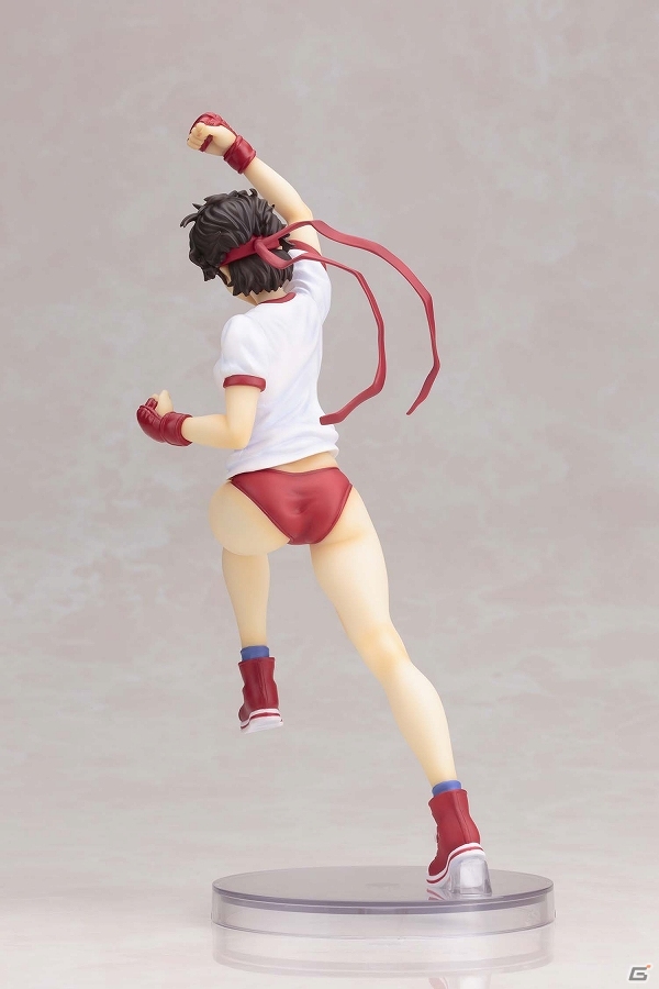 「STREET FIGHTER美少女」シリーズに海外イベント限定アイテムの「さくら-体操着-」が登場―コトブキヤ直営店にて発売中！の画像4