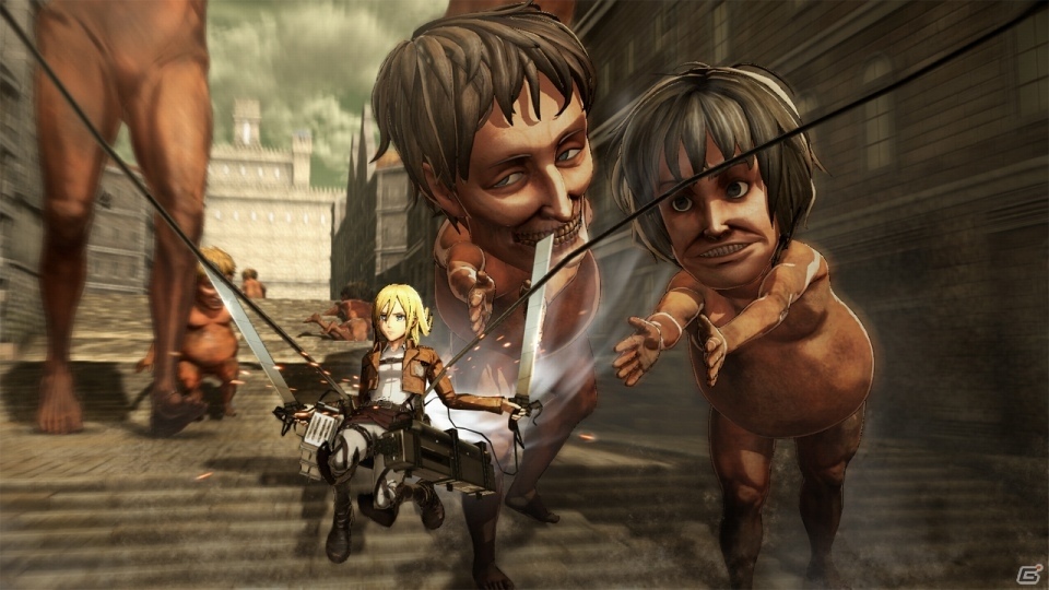 PS4/PS3/PS Vita「進撃の巨人」訓練兵団や各巨人を一挙紹介！多種多様な戦闘アクション、日常イベントなどもピックアップの画像25