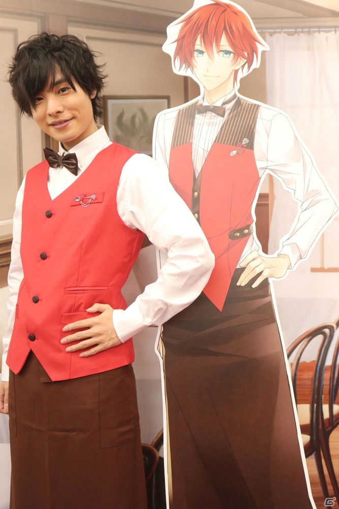 声優・岡本信彦さんのギャルソン姿で号泣するファンも―AGF2015「カフェキュイ」ブース イベントオフィシャルレポートをお届けの画像1