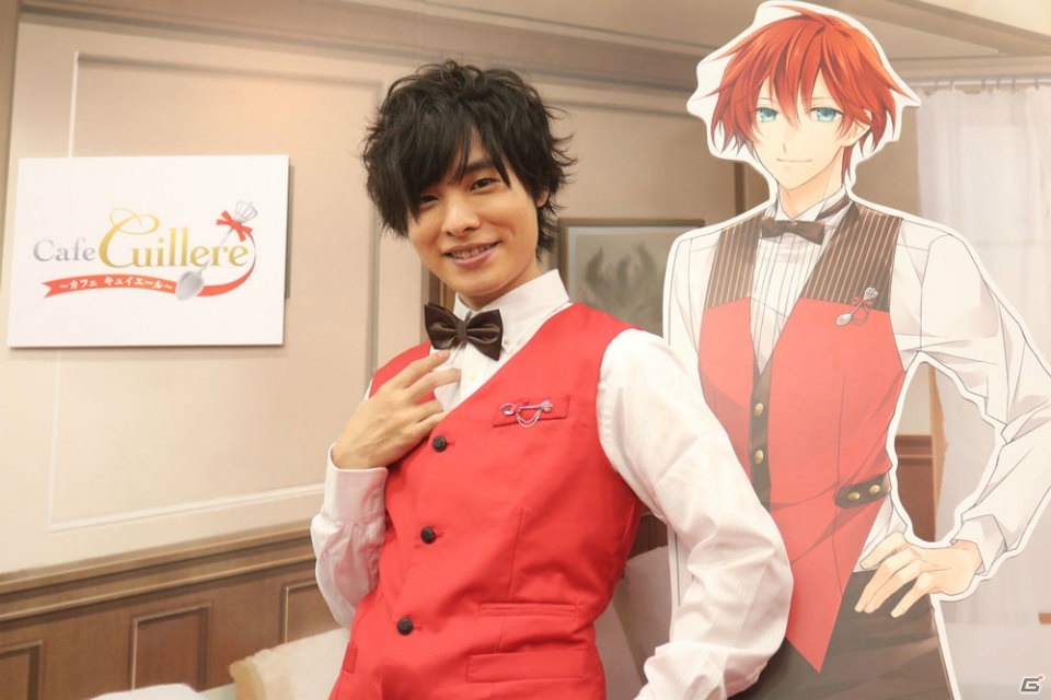 声優・岡本信彦さんのギャルソン姿で号泣するファンも―AGF2015「カフェキュイ」ブース イベントオフィシャルレポートをお届けの画像2