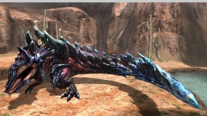 モンスターハンター・ザ・リアル」等身大の黒炎王リオレウス＆金