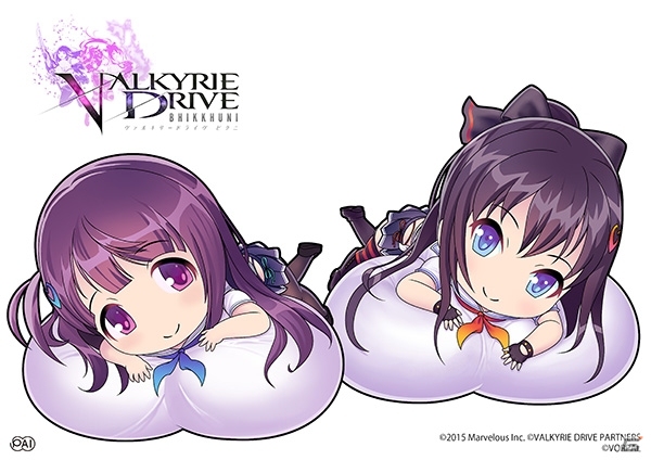 PS Vita「VALKYRIE DRIVE -BHIKKHUNI-」ダウンロード版の発売が決定！顔と胸に特化したデフォルメキャラ「にぱいしん」に倫花と乱花が登場の画像2