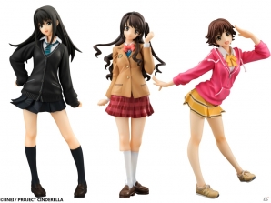 「アイドルマスター シンデレラガールズ」よりnew generationsの3人が制服姿でフィギュア化！セット販売もの画像1