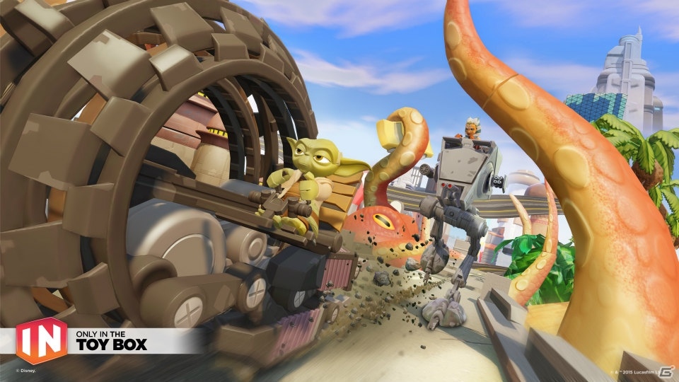 PS4/PS3/Wii U「ディズニーインフィニティ3.0」ディズニーキャラクターたちの共演が楽しめる「トイ・ボックス」モードにも新機能が満載！の画像12