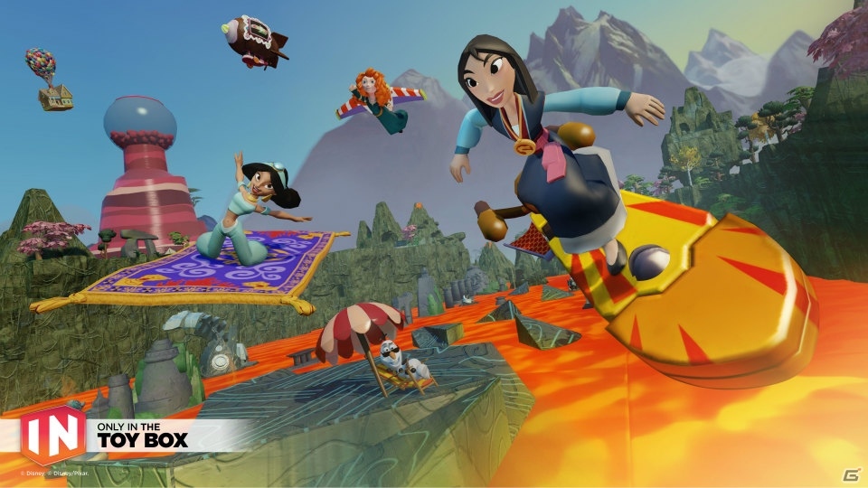 PS4/PS3/Wii U「ディズニーインフィニティ3.0」ディズニーキャラクターたちの共演が楽しめる「トイ・ボックス」モードにも新機能が満載！の画像6