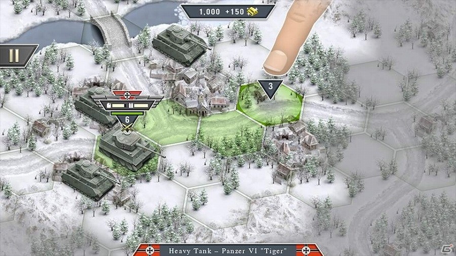 舞台は第二次世界大戦のヨーロッパ―戦略シミュレーションゲーム「1941白の戦線～ドイツvsソ連～」がApp Passにて配信開始の画像3