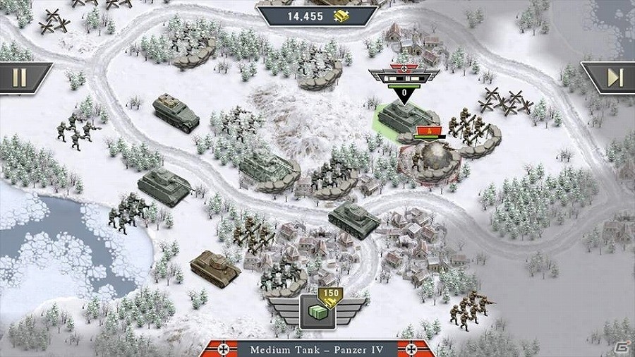舞台は第二次世界大戦のヨーロッパ―戦略シミュレーションゲーム「1941白の戦線～ドイツvsソ連～」がApp Passにて配信開始の画像5