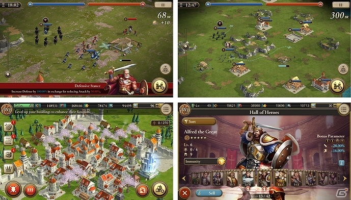 Ios Android Age Of Empires World Domination のティザーサイトがリニューアル オープニングムービーも公開の画像 ゲーム情報サイト Gamer