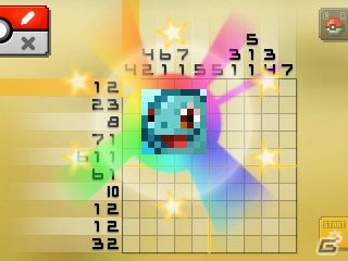 3DS「ポケモンピクロス」が2015年12月上旬に配信！ポケモンとピクロスが融合した基本無料のお絵かきパズルの画像13