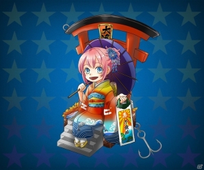 Mobage「釣りっぱ」七五三マリちゃんルアーが11月15日より登場！の画像2