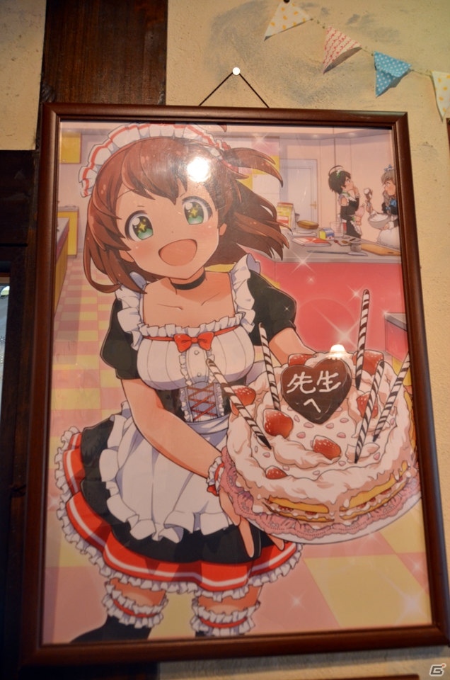キャラクターをイメージしたメニューも満載な「バトルガール ハイスクール」のコラボカフェ「星守メイドカフェへようこそ！」がスタート！店内の模様をお届けの画像4