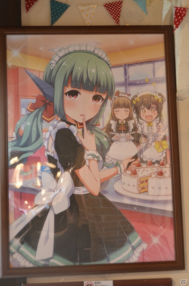 キャラクターをイメージしたメニューも満載な「バトルガール ハイスクール」のコラボカフェ「星守メイドカフェへようこそ！」がスタート！店内の模様をお届けの画像7