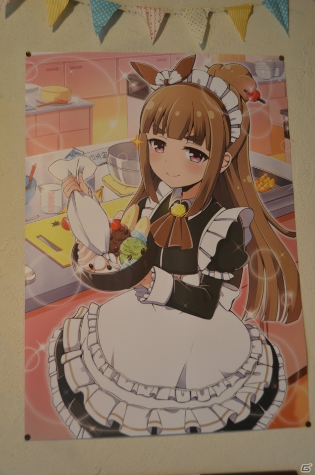 キャラクターをイメージしたメニューも満載な「バトルガール ハイスクール」のコラボカフェ「星守メイドカフェへようこそ！」がスタート！店内の模様をお届けの画像9