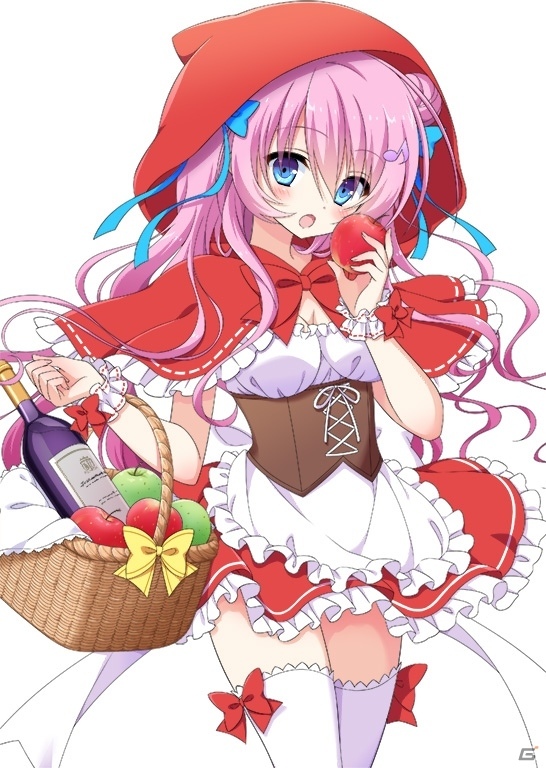 ニコニコアプリ「桃色大戦ぱいろん・生」赤ずきんをイメージしたAnother/R「音咲カノン」が登場の画像1