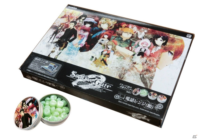 「STEINS;GATE」×カンロ飴コラボ第2弾では電話レンジ（仮）を初立体化した“電話レンジ（飴）”が数量限定で発売！の画像2