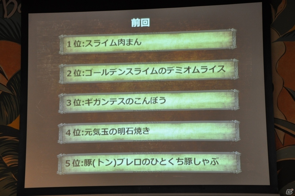 ももんじゃ、エンゼルスライムなどDQモンスターの新メニュー12品が登場！「LUIDA'S BAR」レベル7直前発表会に行ってきましたの画像3