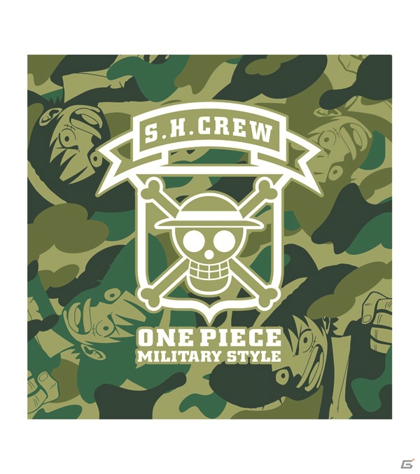 ミリタリースタイルの「麦わらの一味」が一番くじに登場！「一番くじ ワンピース～military style～」が12月下旬発売！の画像11