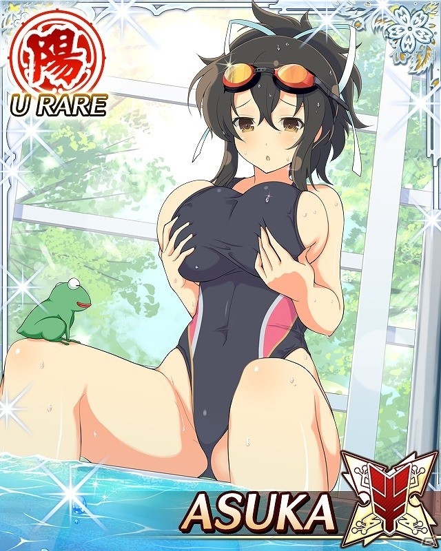 GREE/Mobage「閃乱カグラ NewWave Gバースト」水着姿の少女たちに釘付け！イベント「バストアンサー！？フリースタイルお悩み相談」が開催の画像5