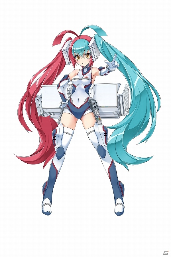iOS/Android「家電少女」にて「富士通ゼネラル」とのコラボイベントが開催！エアコン nocriaXなどの擬人化キャラが登場の画像2