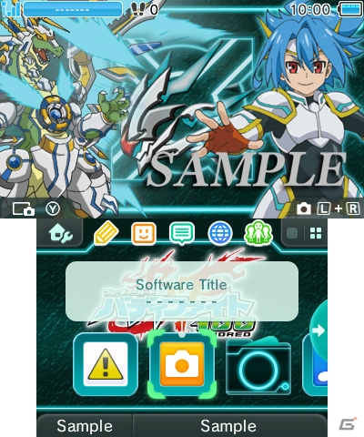 アニメ「フューチャーカード バディファイト ハンドレッド」の3DS用テーマが配信開始！の画像3