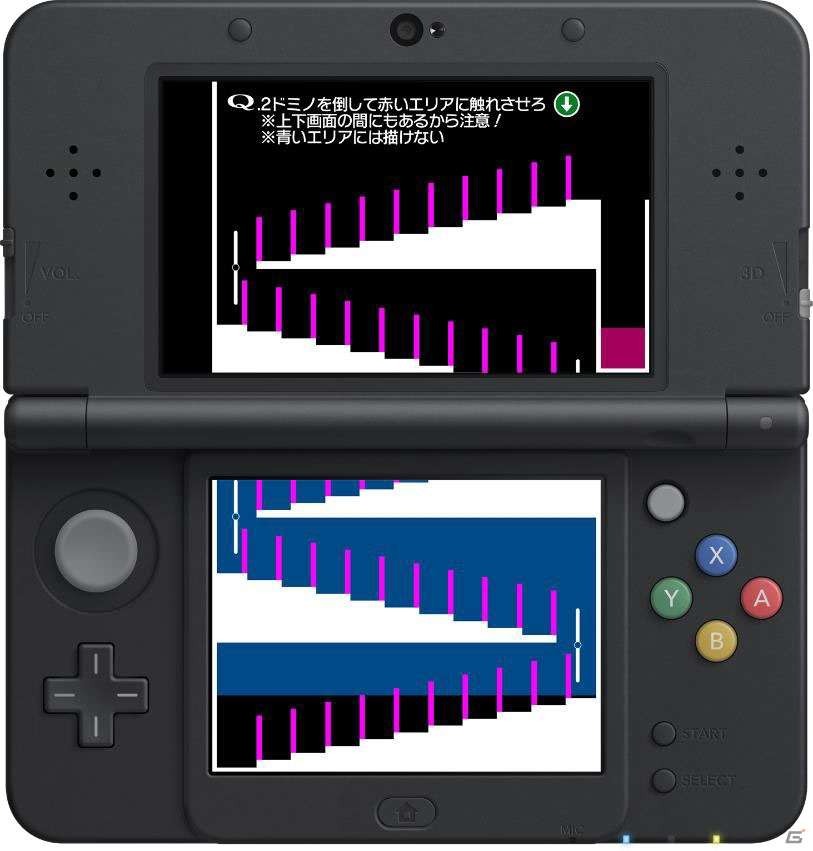 あなたは上にボールを投げられますか？オリジナル問題100問を追加した3DS版「Q」が本日より配信開始の画像7