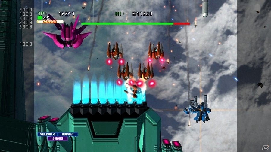 多彩な武器換装システムを搭載した縦スクロールSTG「星霜鋼機ストラニア」がSteamにて配信の画像5