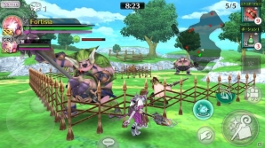 協業の取り組みや第1弾タイトル「フォルティシア LINE×SEGA」が紹介されたセガネットワークス×LINEの記者発表会をレポートの画像22