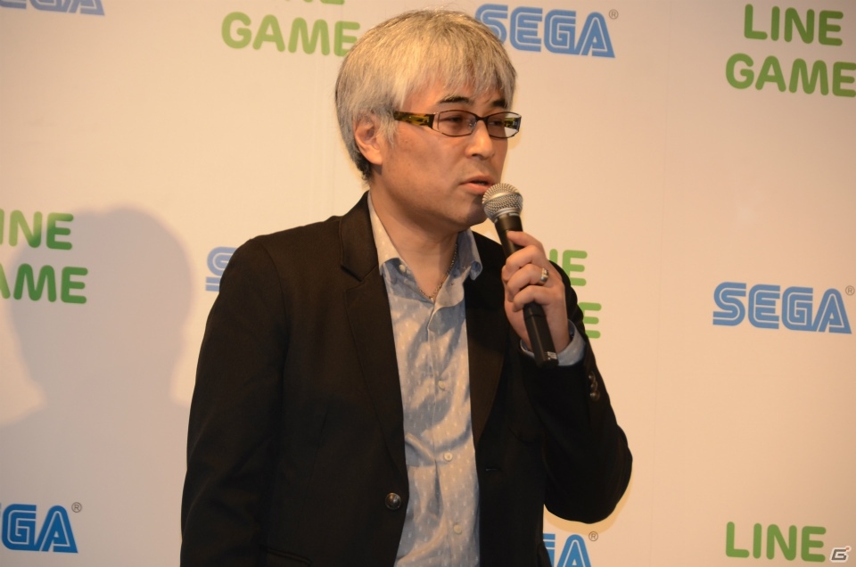 協業の取り組みや第1弾タイトル「フォルティシア LINE×SEGA」が紹介されたセガネットワークス×LINEの記者発表会をレポートの画像10