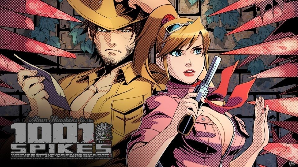 8bit風2Dアクション「1001 Spikes」がPS4/PS Vita/Wii U/3DSで配信決定―1,001の命で100以上のステージに挑むの画像1