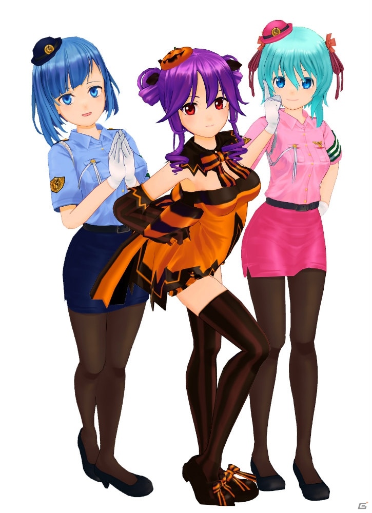 iOS「絢爛乙女ガールズストライカー」が配信開始！長谷見沙貴氏がシナリオを務める美少女コスプレ引っ張りアクションの画像1