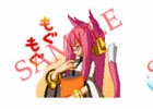 ゲーム内のドットを使った公式LINEスタンプ「BLAZBLUE 3」が配信開始！