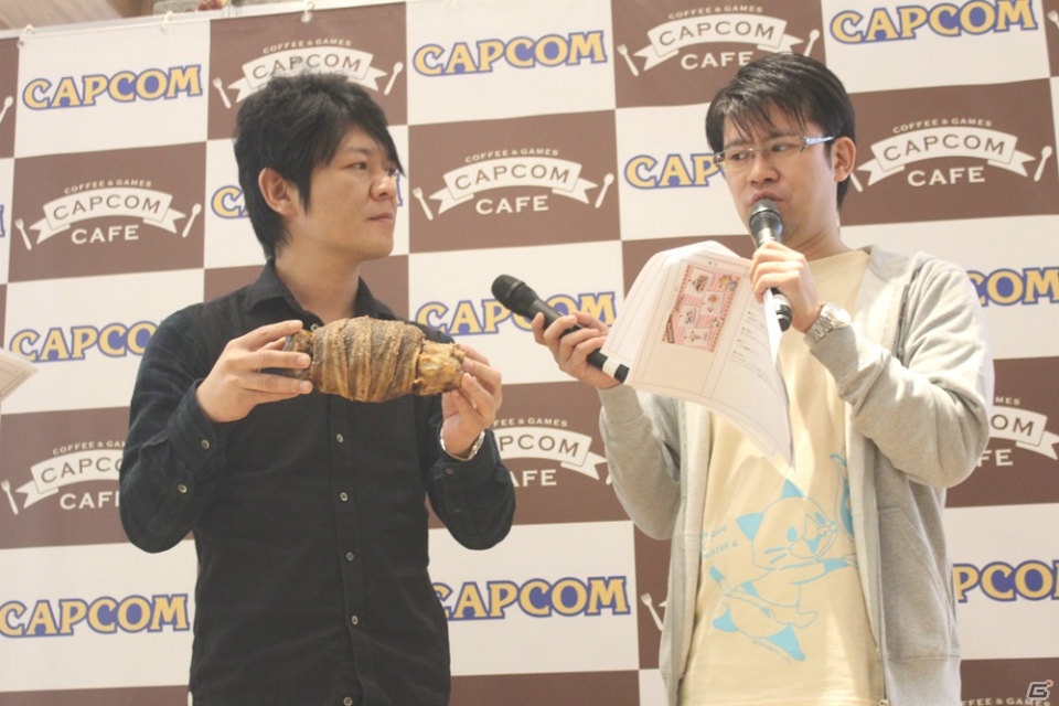 超巨大な「こんがり肉G」のインパクトは抜群！「カプコンカフェ」オープン記念イベント＆メディア向け試食会の模様をレポートの画像17