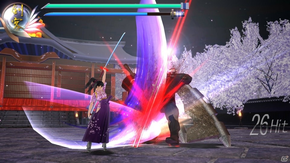 PS4/Xbox One版「巫剣神威控」が配信！女子高生剣士が颯爽と暴れ回るハイスピード3Dバトルアクションの画像9