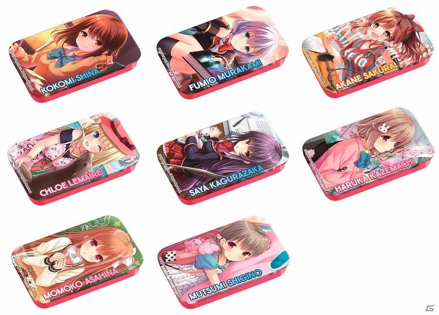 「ガールフレンド（仮）」×「カンロ」ガールたちの“間接キスの味”をイメージしたタブレット菓子が12月21日に発売！の画像2