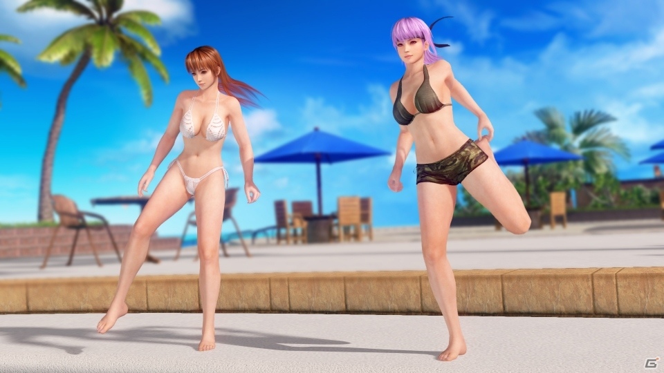 PS4/PS Vita「DEAD OR ALIVE Xtreme 3」最新3Dモデル仕様のあやね、こころ、女天狗がお披露目！着くずれ＆日焼けビジュアルも公開の画像4