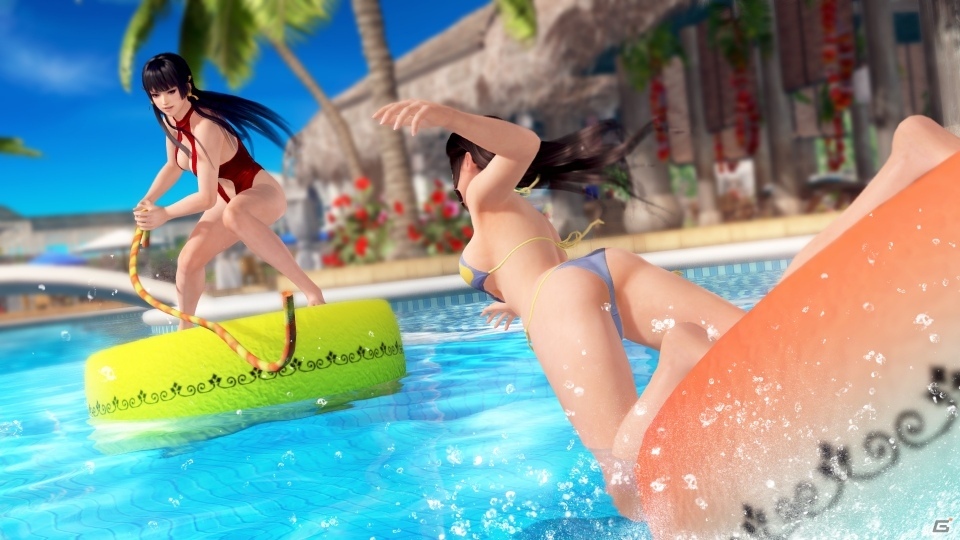 PS4/PS Vita「DEAD OR ALIVE Xtreme 3」最新3Dモデル仕様のあやね、こころ、女天狗がお披露目！着くずれ＆日焼けビジュアルも公開の画像7