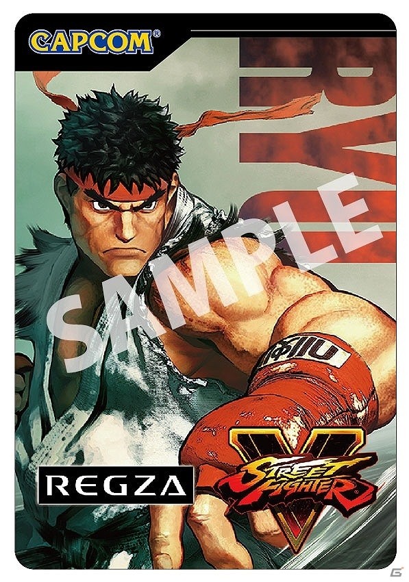 PS4/PC「ストリートファイターV」東芝4KレグザZ20Xシリーズとのコラボが決定！各店舗の4Kモニターで美麗なコラボ映像が公開の画像4