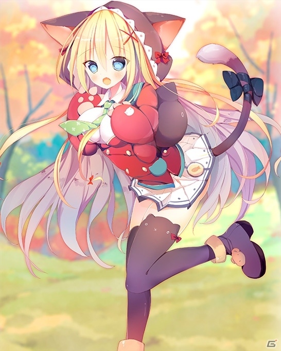 ニコニコアプリ「桃色大戦ぱいろん・生」アーネ＆鴨川雨音の秋の限定版が登場！の画像1