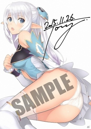 PS4/PS3「ブレードアークス from シャイニングEX」Tony氏直筆サイン入りイラストパネルが当たる発売記念イベントが開催！の画像3