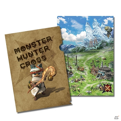 「モンスターハンタークロス」の自由帳やクリアファイル、Tシャツなどが登場！11月発売予定の「モンスターハンター」シリーズグッズ情報が公開の画像16