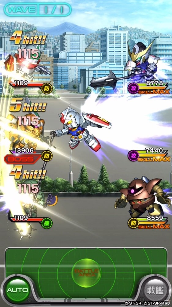 iOS/Android「スーパーガンダムロワイヤル」に「鉄血のオルフェンズ」よりガンダム・バルバトスが参戦！の画像3