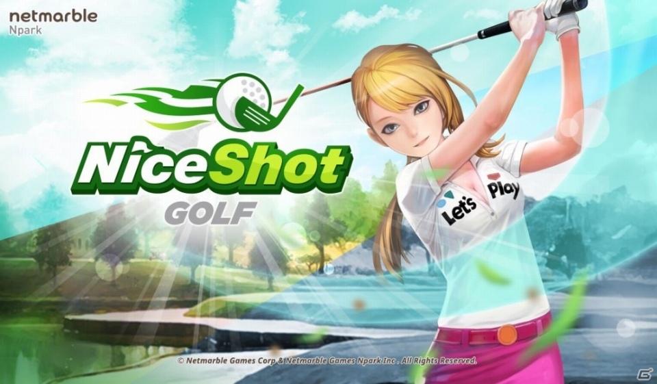 全世界のプレイヤーとカジュアルにゴルフを楽しもう！iOS/Android「Nice Shot Golf」が配信開始の画像1