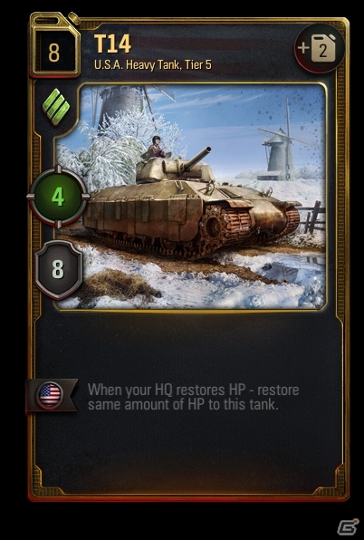 200種以上のカードと戦略を駆使して闘おう！PC/iOSタブレット端末専用「World of Tanks Generals」の正式サービスが開始の画像3