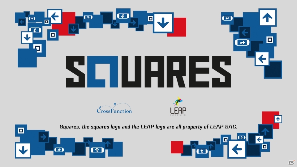 反射神経と記憶力が試される、PS Vitaの特性を最大限に活用したパズル「Squares」が11月27日より配信の画像1