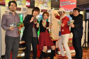 田村睦心さん、中島ヨシキさん、中田譲治さんも挑戦！AC「ドラゴンクエスト モンスターバトルスキャナー」オープニングセレモニーをレポートの画像1